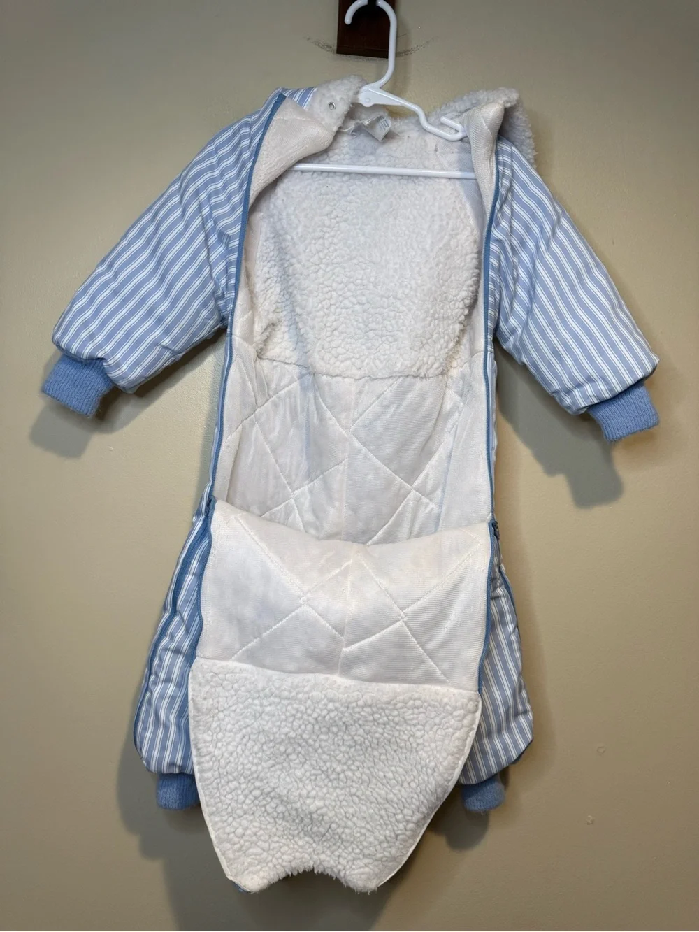 Vintage OshKosh snowsuit MADE IN USA baby bunting outfit